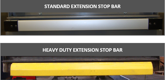 heavy duty stop bar