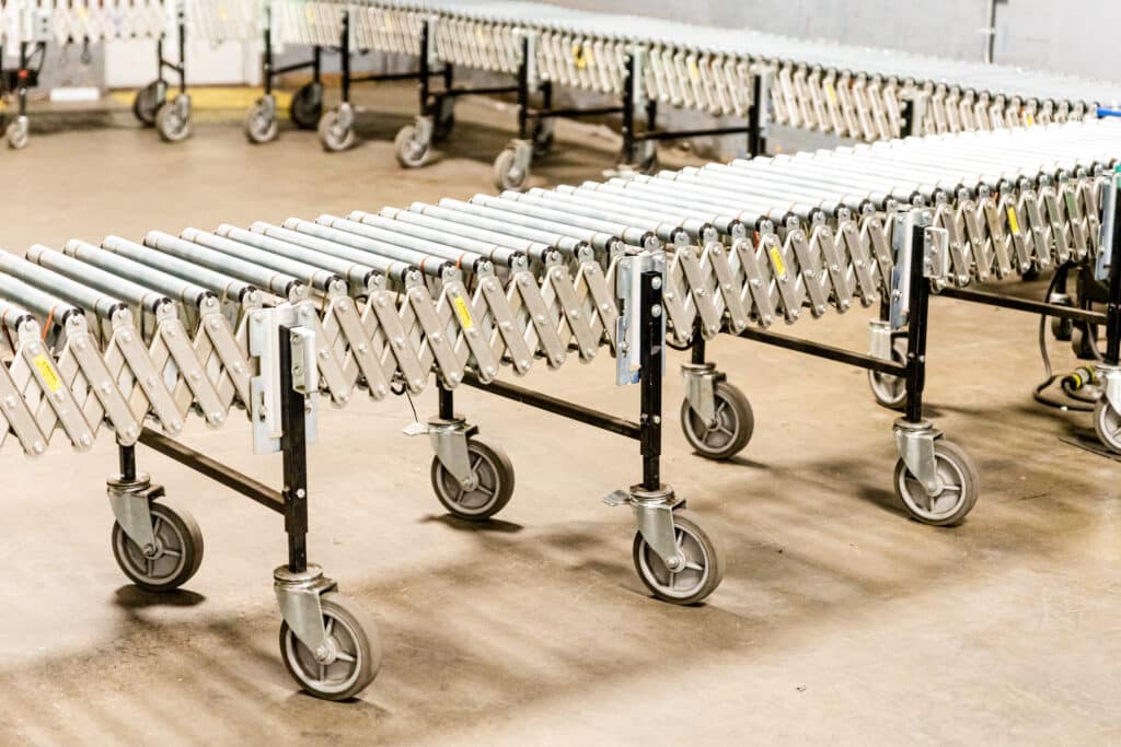 Bestflex Flexible Powered Roller Conveyor Fmh Conveyors 3523