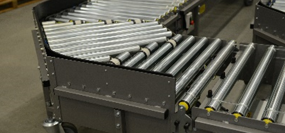 BestConnect Curve, reconfigurable roller conveyor