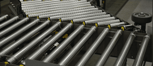 reconfigurable conveyor curve, permanent solution, warehousing