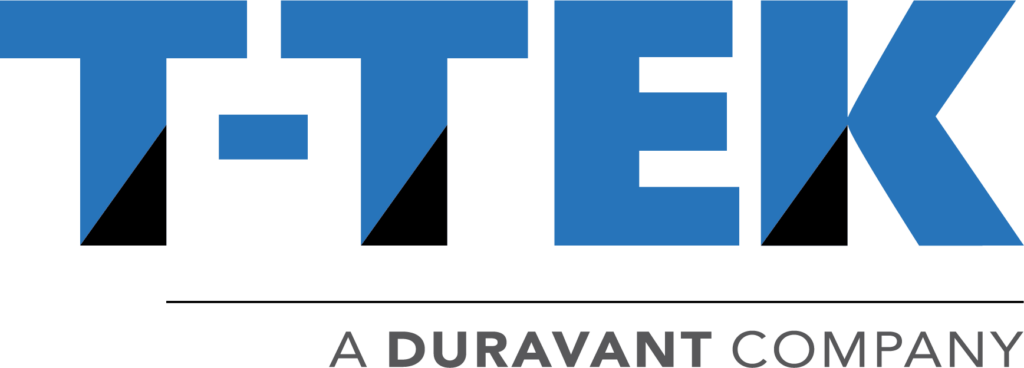 T-Tek Logo, T-TEK is a premier manufacturer and service provider of custom-built automated end-of-line packaging equipment including palletizers, depalletizers, robotic systems, conveyors and complete lines.